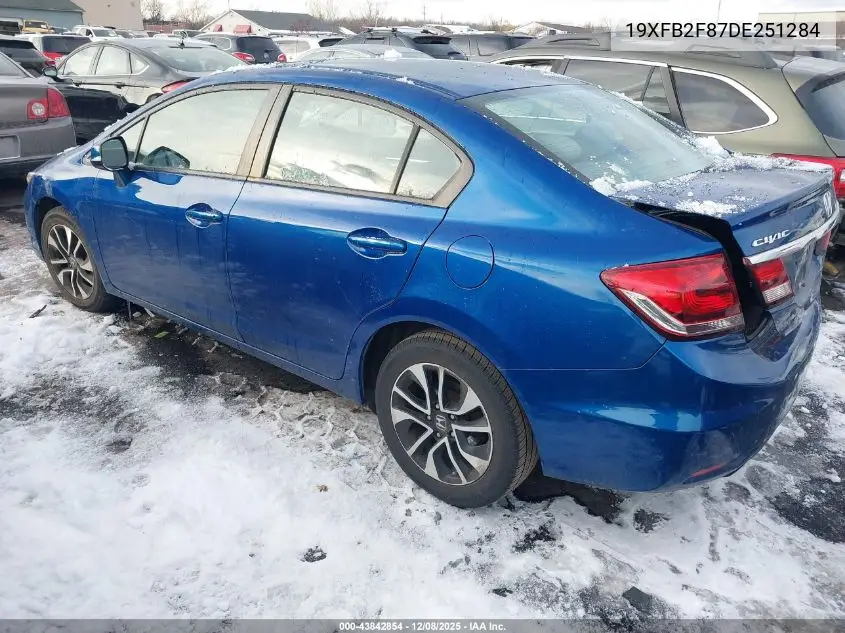 19XFB2F87DE251284 2013 Honda Civic Ex
