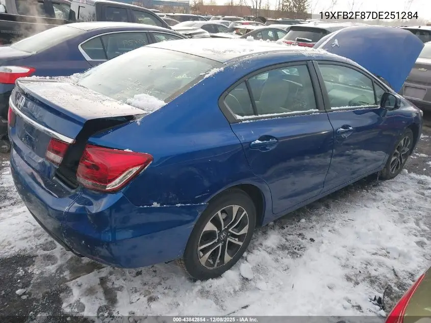 19XFB2F87DE251284 2013 Honda Civic Ex
