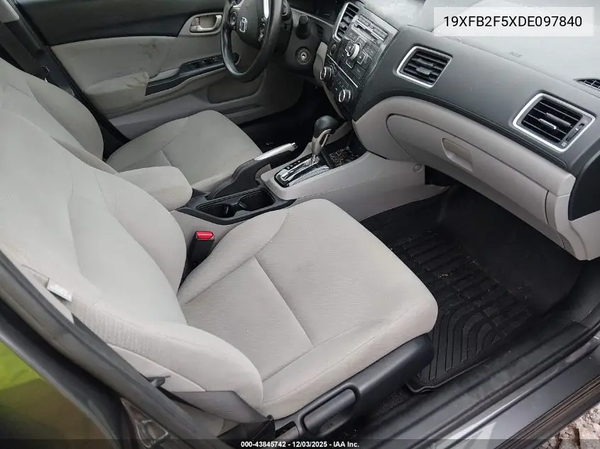 19XFB2F5XDE097840 2013 Honda Civic Lx