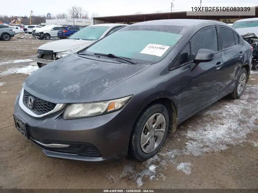 19XFB2F51DE083339 2013 Honda Civic Lx