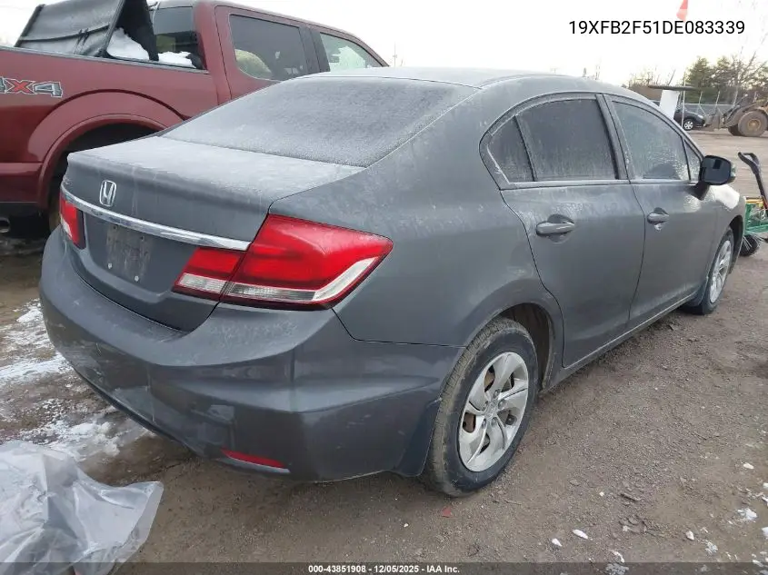 19XFB2F51DE083339 2013 Honda Civic Lx