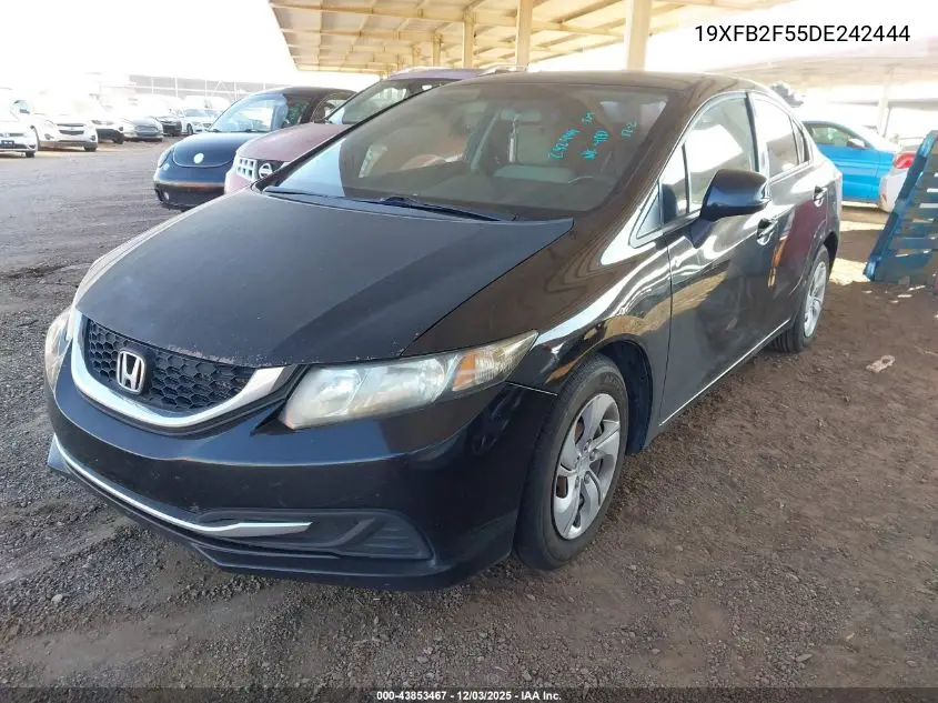 19XFB2F55DE242444 2013 Honda Civic Lx