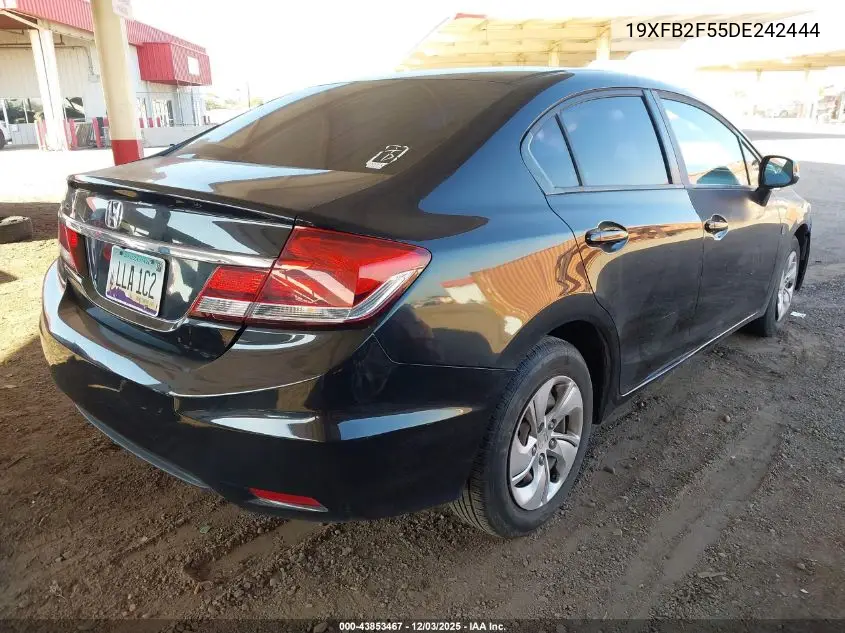 19XFB2F55DE242444 2013 Honda Civic Lx
