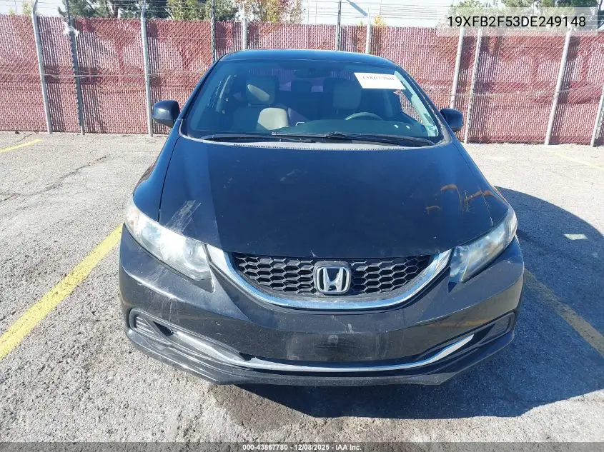 19XFB2F53DE249148 2013 Honda Civic Lx
