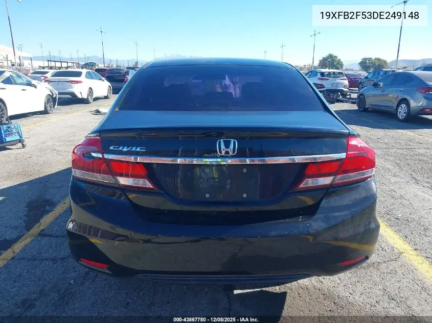 19XFB2F53DE249148 2013 Honda Civic Lx