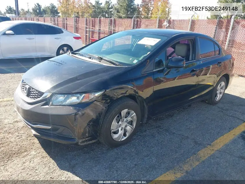 19XFB2F53DE249148 2013 Honda Civic Lx