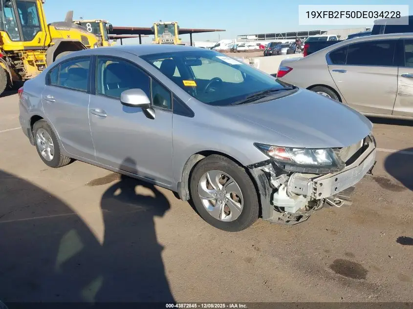19XFB2F50DE034228 2013 Honda Civic Lx