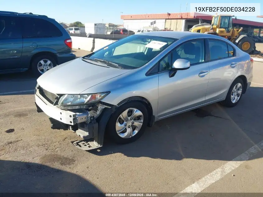 19XFB2F50DE034228 2013 Honda Civic Lx