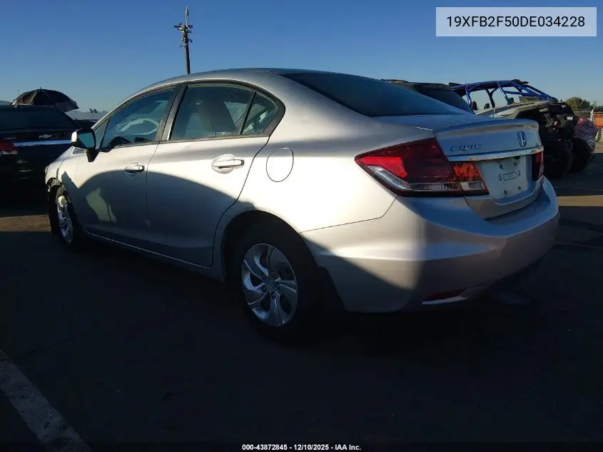 19XFB2F50DE034228 2013 Honda Civic Lx