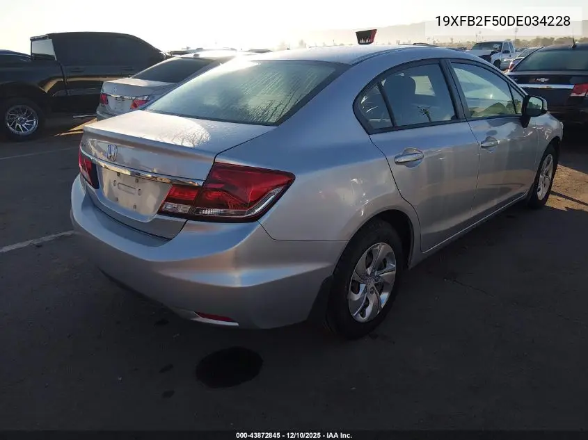 19XFB2F50DE034228 2013 Honda Civic Lx