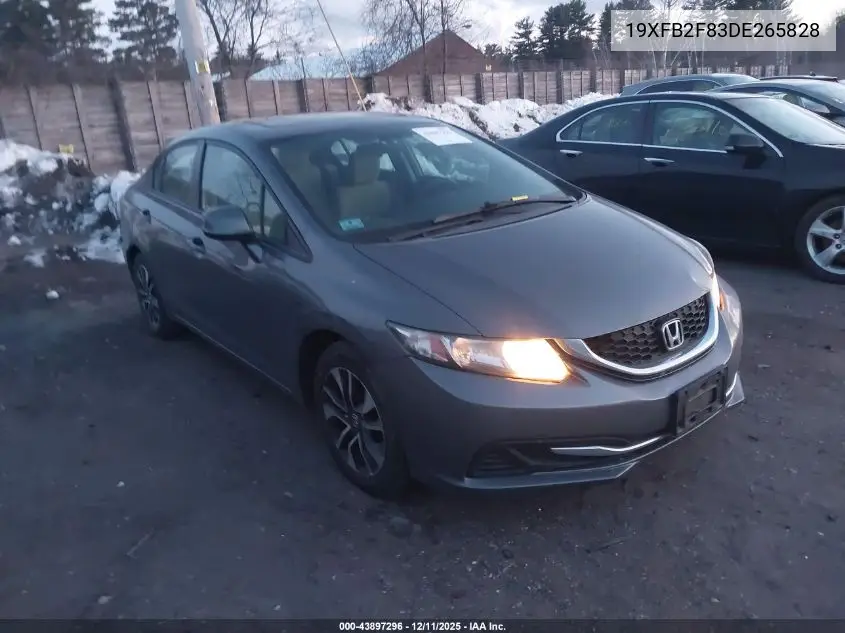 19XFB2F83DE265828 2013 Honda Civic Ex