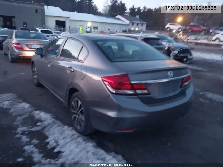 19XFB2F83DE265828 2013 Honda Civic Ex
