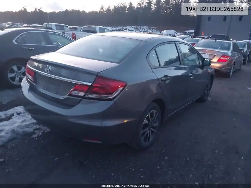 19XFB2F83DE265828 2013 Honda Civic Ex
