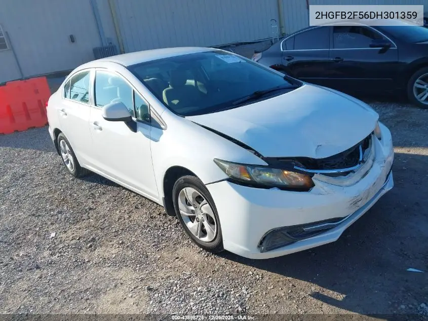 2HGFB2F56DH301359 2013 Honda Civic Lx