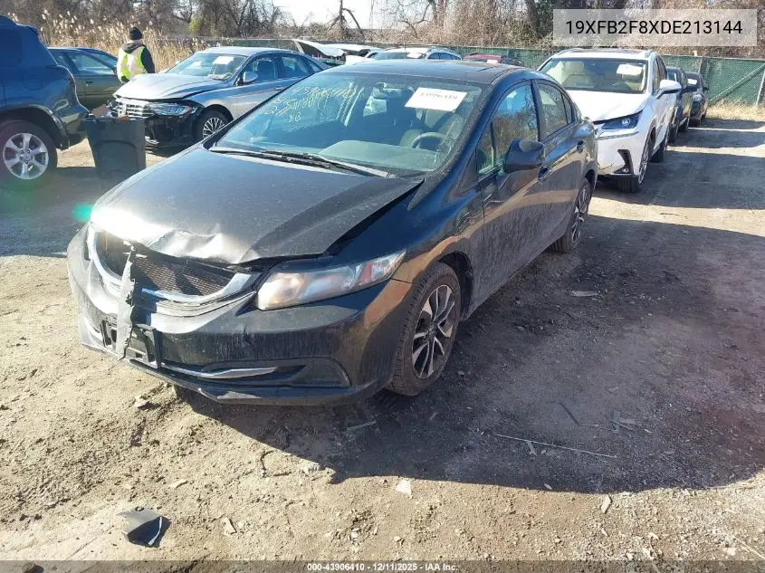 19XFB2F8XDE213144 2013 Honda Civic Ex