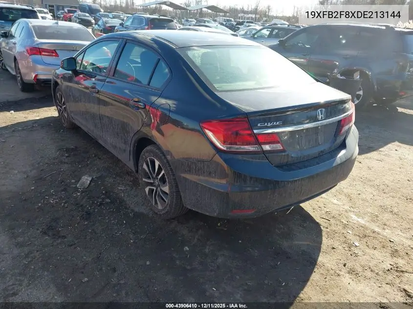 19XFB2F8XDE213144 2013 Honda Civic Ex