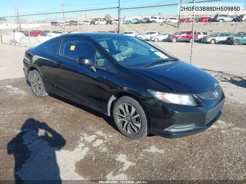 2HGFG3B88DH509850 2013 Honda Civic Ex