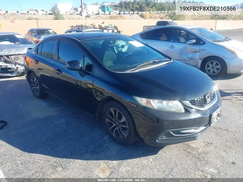 19XFB2F8XDE210566 2013 Honda Civic Ex