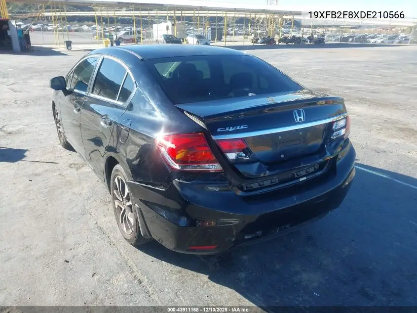 19XFB2F8XDE210566 2013 Honda Civic Ex