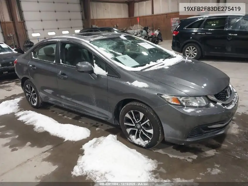19XFB2F83DE275419 2013 Honda Civic Ex