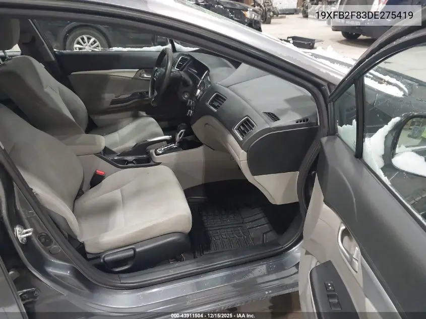 19XFB2F83DE275419 2013 Honda Civic Ex