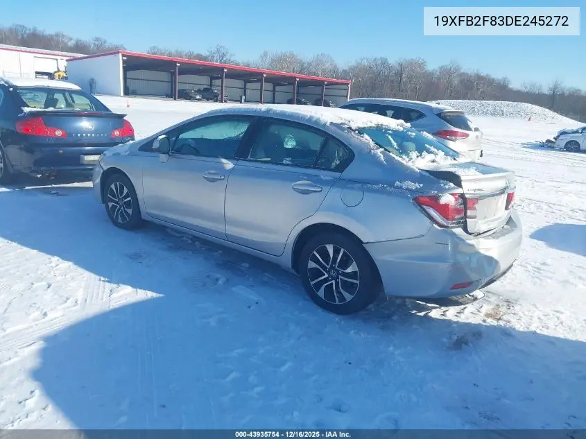 19XFB2F83DE245272 2013 Honda Civic Ex
