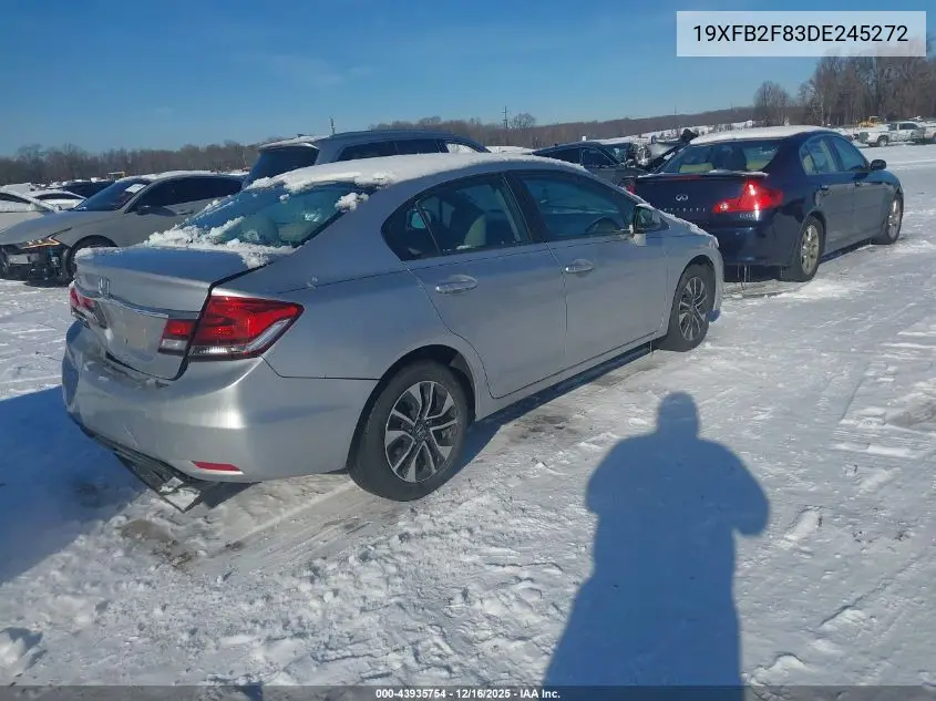 19XFB2F83DE245272 2013 Honda Civic Ex