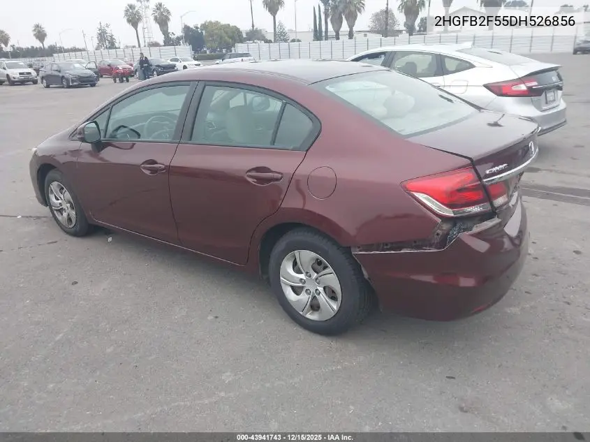 2HGFB2F55DH526856 2013 Honda Civic Lx