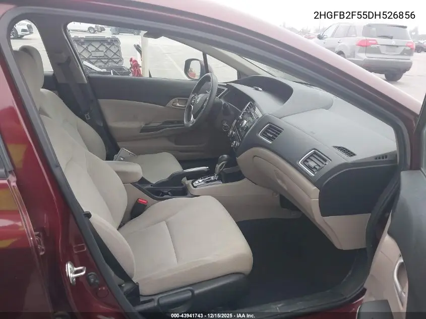 2HGFB2F55DH526856 2013 Honda Civic Lx