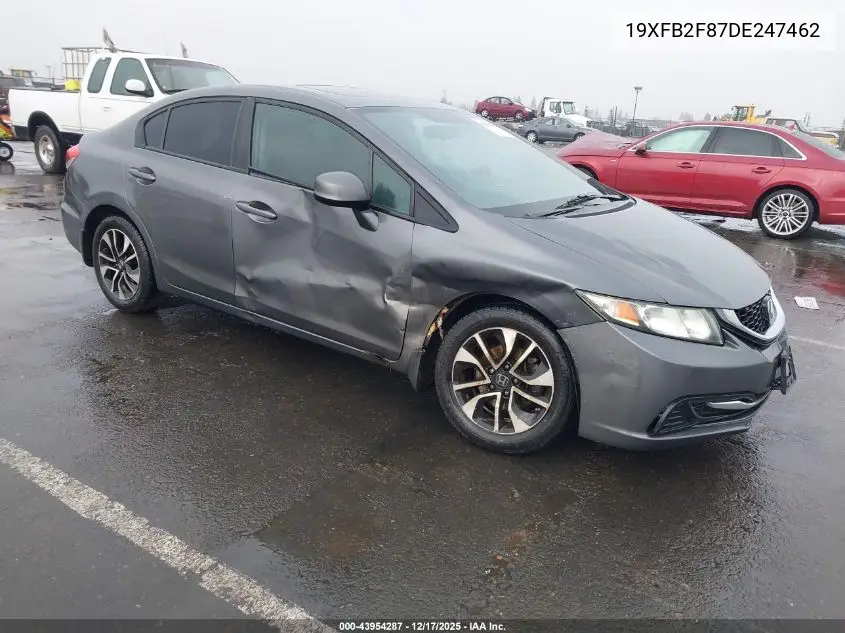 19XFB2F87DE247462 2013 Honda Civic Ex