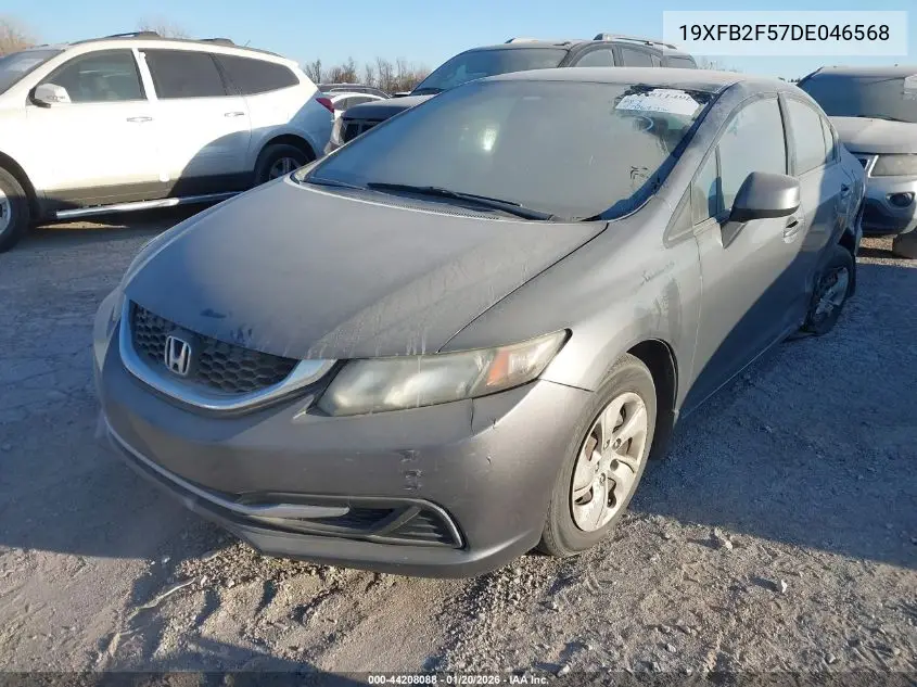 19XFB2F57DE046568 2013 Honda Civic Lx