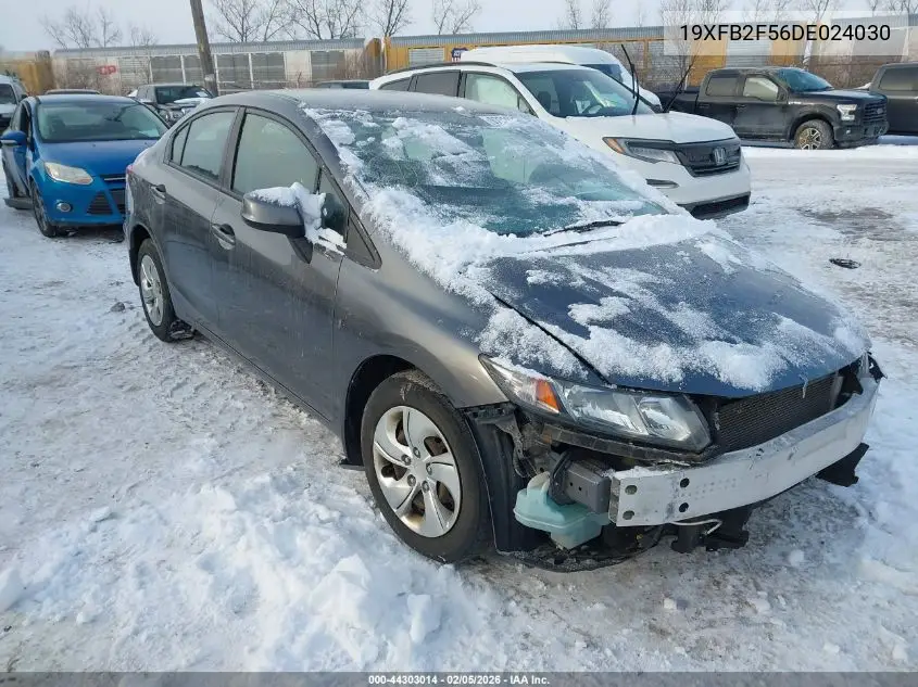 19XFB2F56DE024030 2013 Honda Civic Lx
