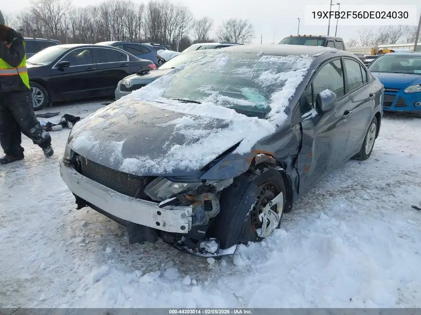 19XFB2F56DE024030 2013 Honda Civic Lx