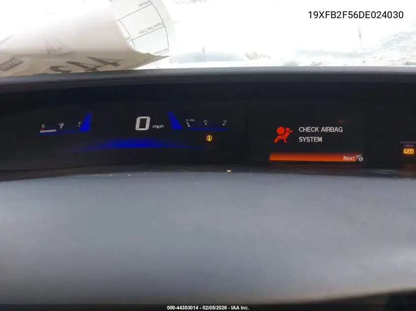 19XFB2F56DE024030 2013 Honda Civic Lx