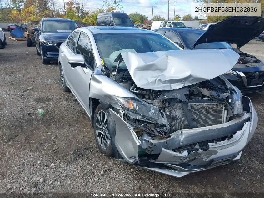 2HGFB2F53EH032836 2014 Honda Civic Lx