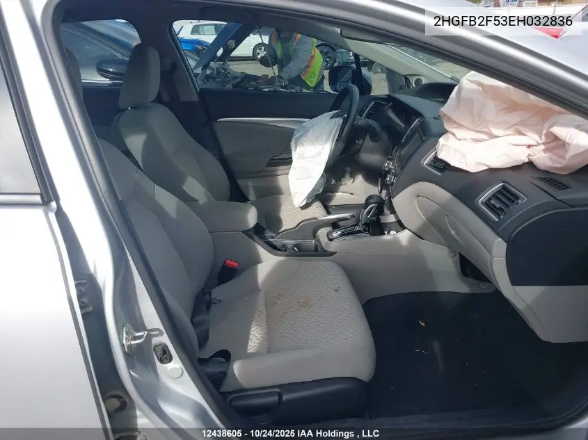 2HGFB2F53EH032836 2014 Honda Civic Lx