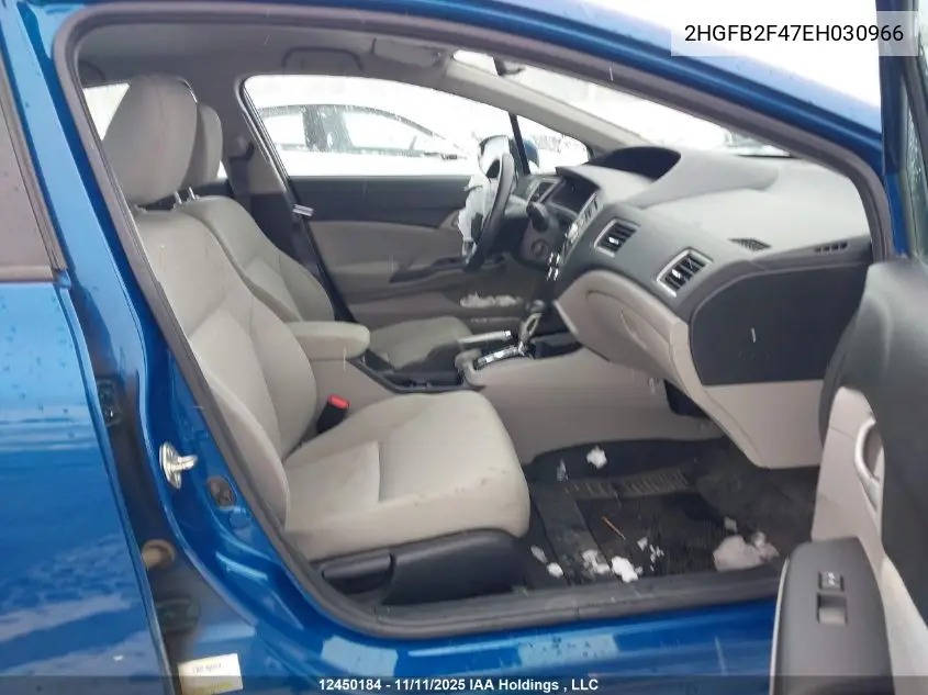 2HGFB2F47EH030966 2014 Honda Civic Lx