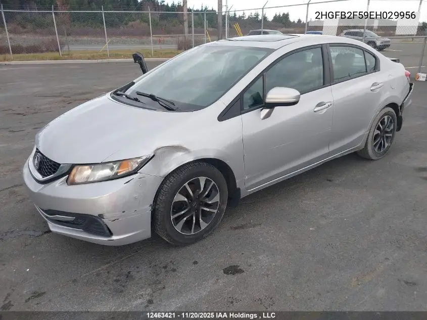 2HGFB2F59EH029956 2014 Honda Civic Ex