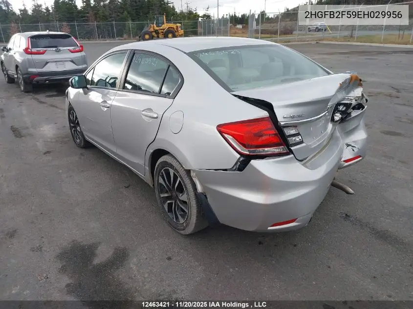 2HGFB2F59EH029956 2014 Honda Civic Ex