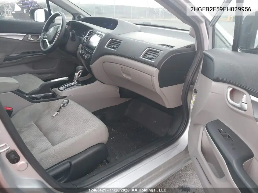 2HGFB2F59EH029956 2014 Honda Civic Ex