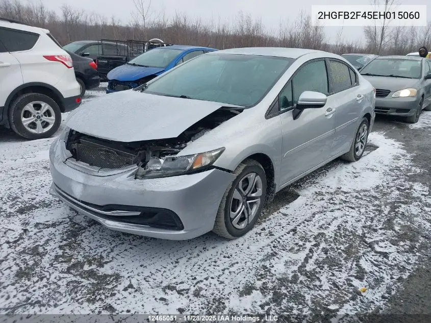 2HGFB2F45EH015060 2014 Honda Civic