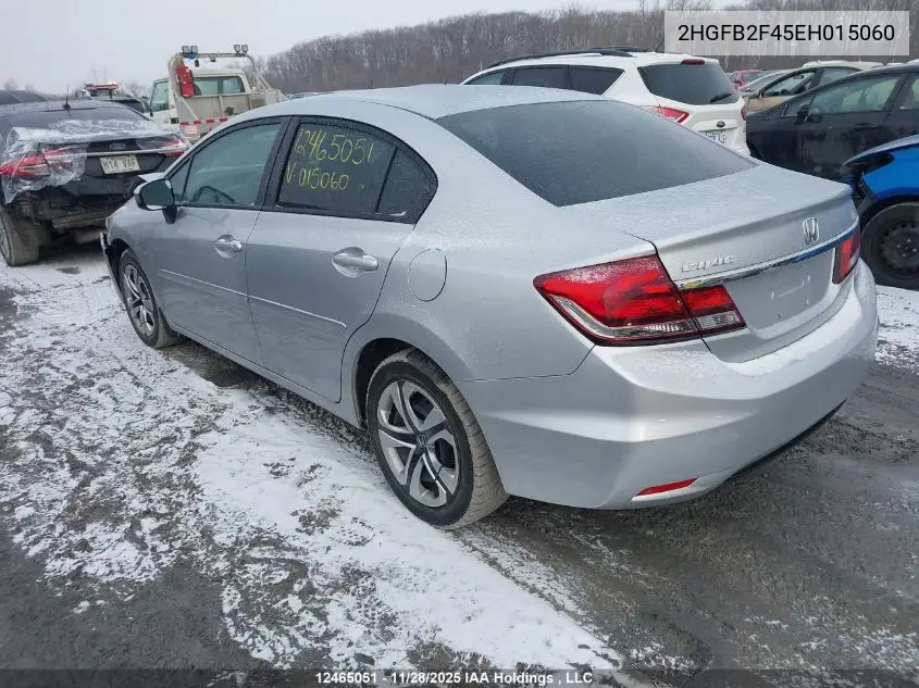 2HGFB2F45EH015060 2014 Honda Civic