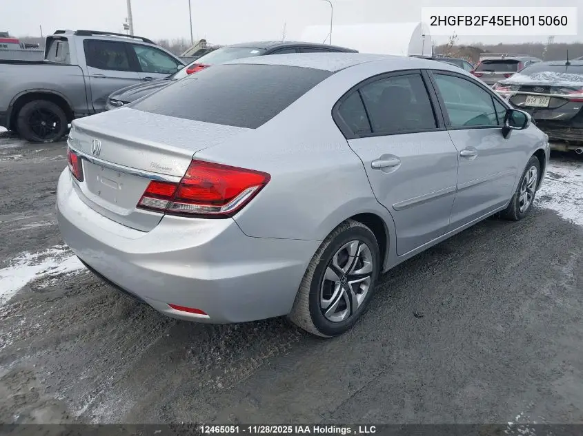 2HGFB2F45EH015060 2014 Honda Civic