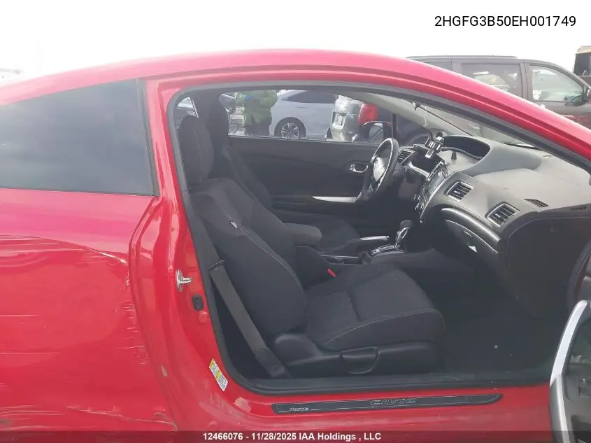 2HGFG3B50EH001749 2014 Honda Civic