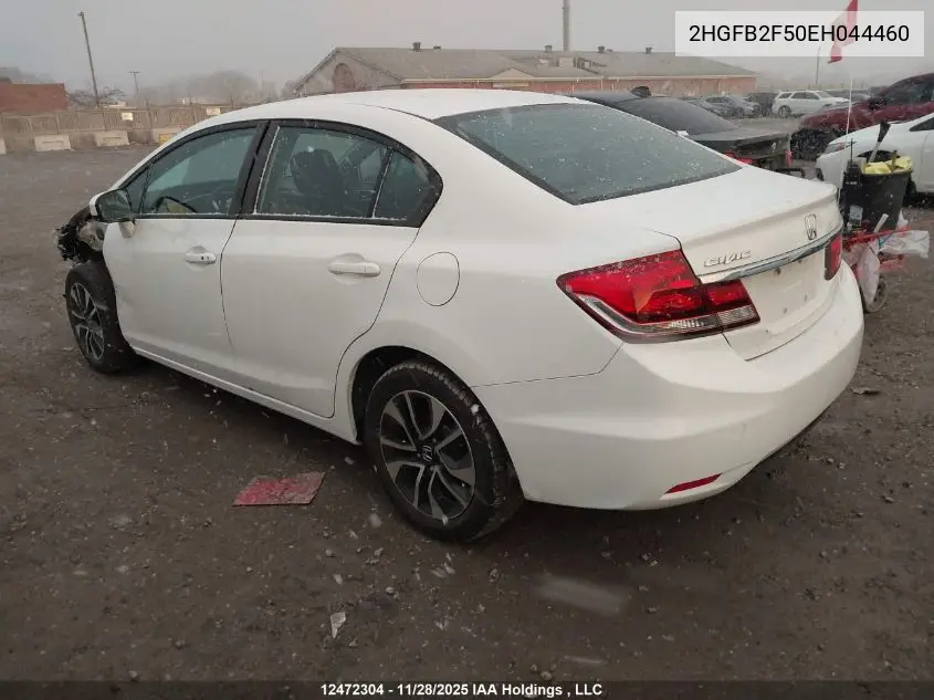 2HGFB2F50EH044460 2014 Honda Civic Lx