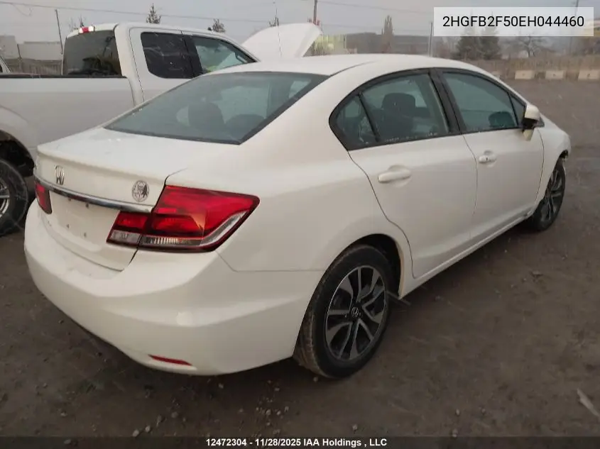 2HGFB2F50EH044460 2014 Honda Civic Lx