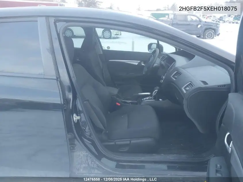 2HGFB2F5XEH018075 2014 Honda Civic Ex 4Dr