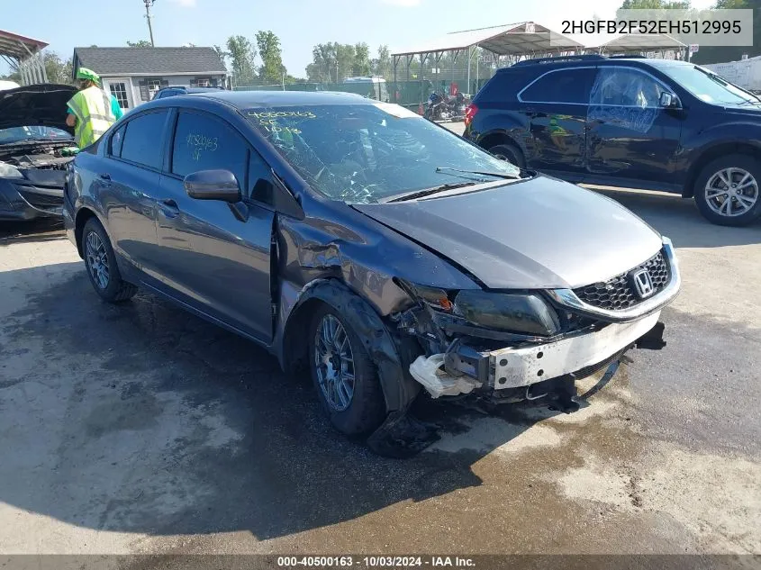 2HGFB2F52EH512995 2014 Honda Civic Lx