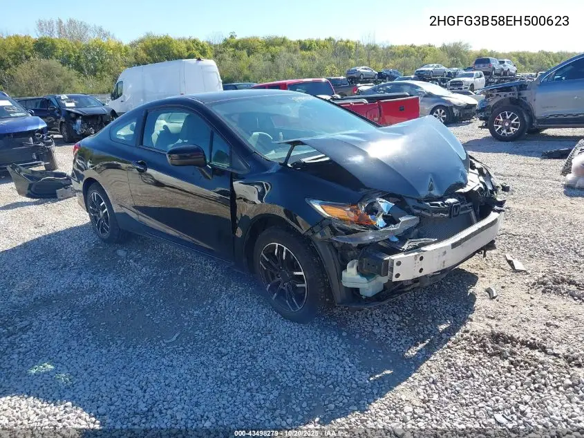 2HGFG3B58EH500623 2014 Honda Civic Lx