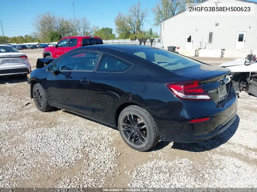 2HGFG3B58EH500623 2014 Honda Civic Lx